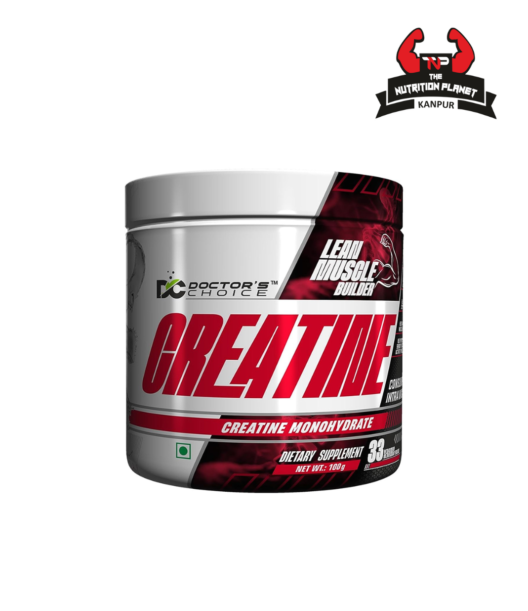 DC DOCTORS CHOICE Creatine Monohydrate, Highest Grade & Fast Dissolving   | 33 Serving 